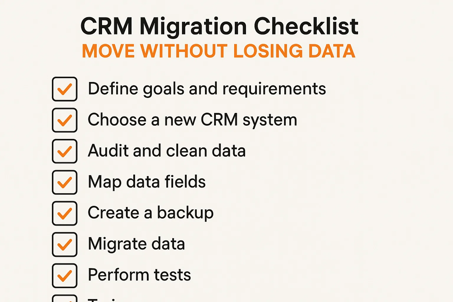 CRM Migration Checklist: Move Without Losing Data Thumbnail